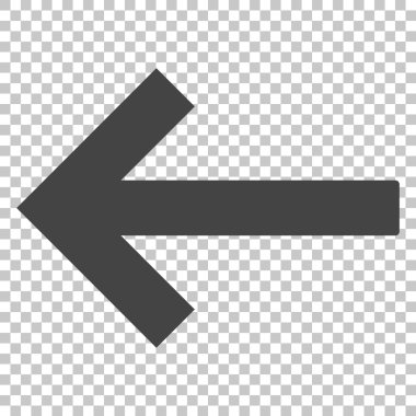 Sol Ok Vektör Simgesi