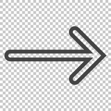 ok sağ vektör simgesi