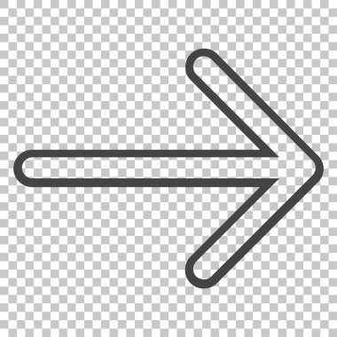 ok sağ vektör simgesi