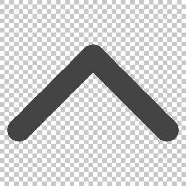 Yön yukarı vektör simgesi