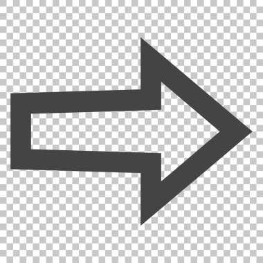 ok sağ vektör simgesi