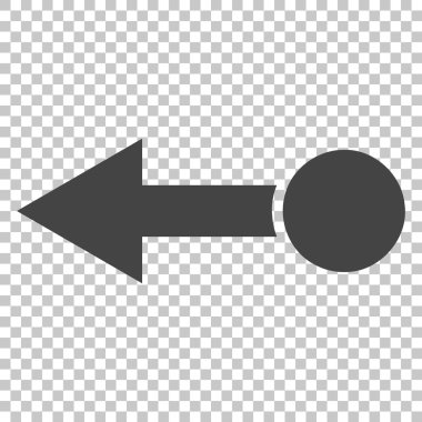 Sol vektör simge çekin