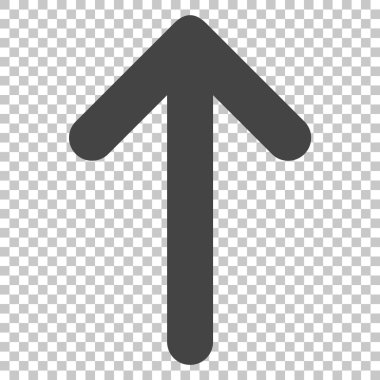 Yukarı Oklu Vektör Simgesi