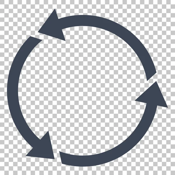 Reciclar icono de vector — Vector de stock