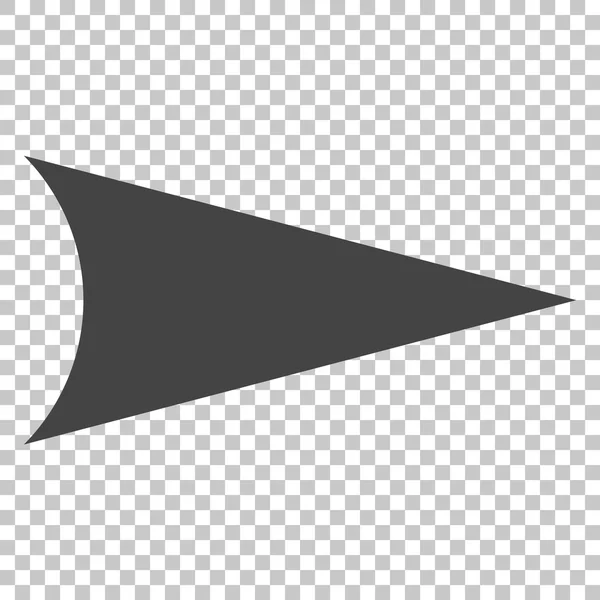 Icono del vector derecho de la punta de flecha — Vector de stock