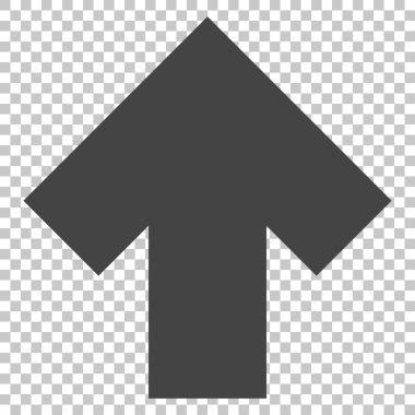 Yukarı Oklu Vektör Simgesi