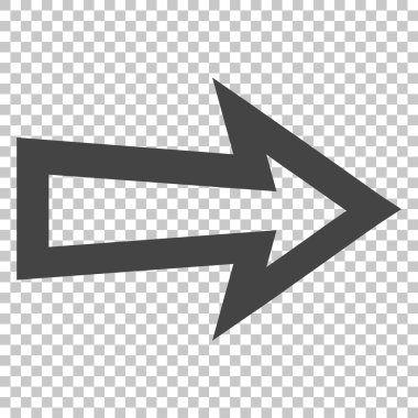 ok sağ vektör simgesi