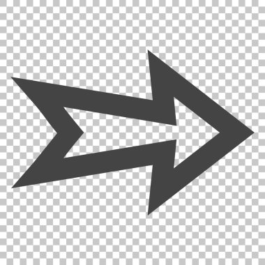 ok sağ vektör simgesi