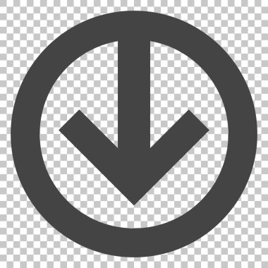 Vektör simgesi aşağı yön