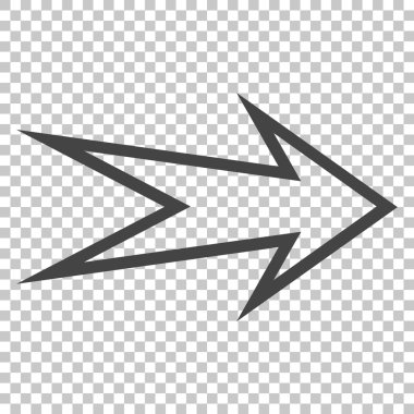 ok sağ vektör simgesi