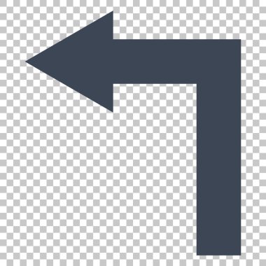 Sol vektör simge açmak