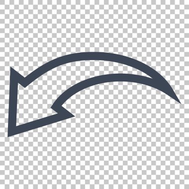 Vektör simgesi geri al