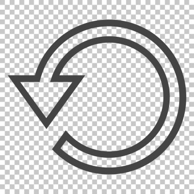 Vektör simge döndürmek