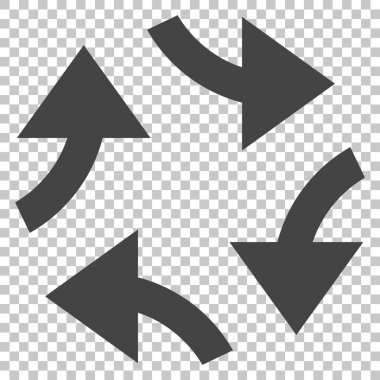 Oklar vektör simge girdap