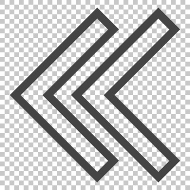 Shift Sol vektör simgesi