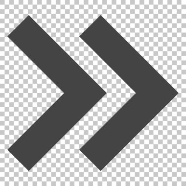 Üst karakter doğru vektör simgesi