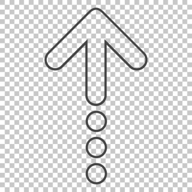 Yukarı vektör simgesi göndermek