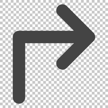 Doğru vektör simge açmak