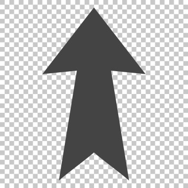 Yukarı Oklu Vektör Simgesi