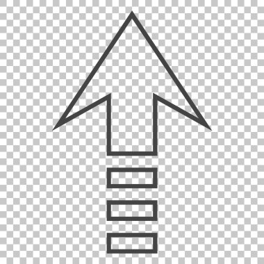 Yukarı vektör simgesi göndermek