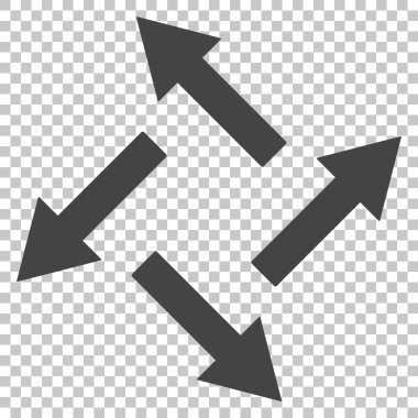 Santrifüj okları vektör simgesi