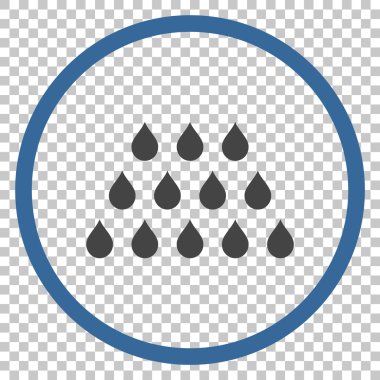 Damla vektör simgesi
