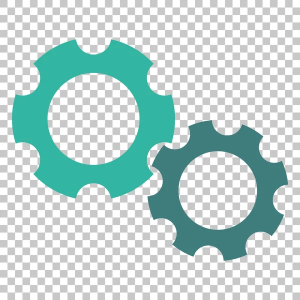 Gears Vector Icon — Stock Vector