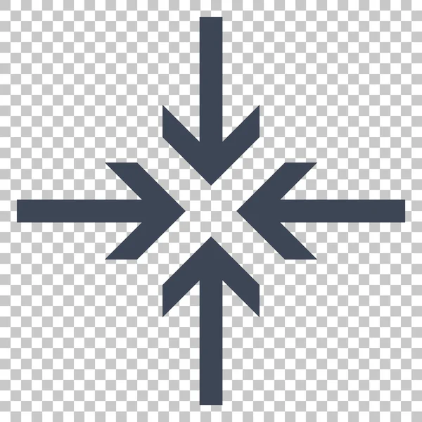 Pfeil-Vektor-Symbol reduzieren — Stockvektor