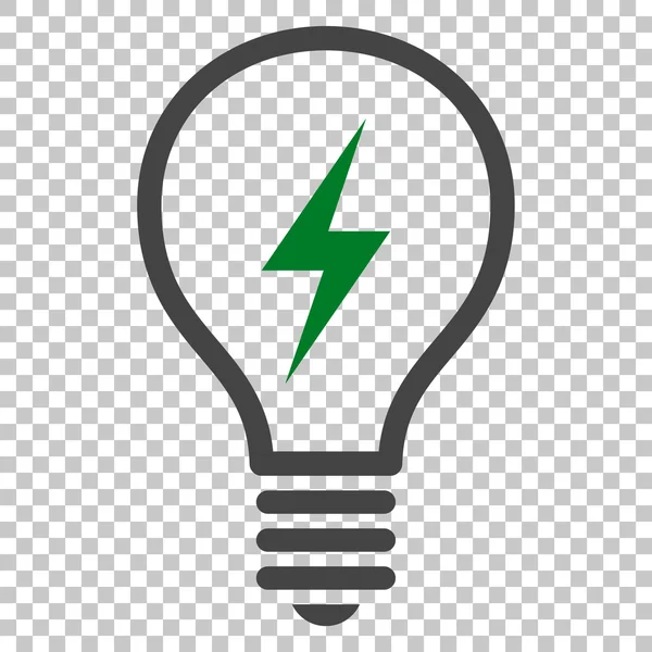 Elektrikli ampul vektör simgesi — Stok Vektör