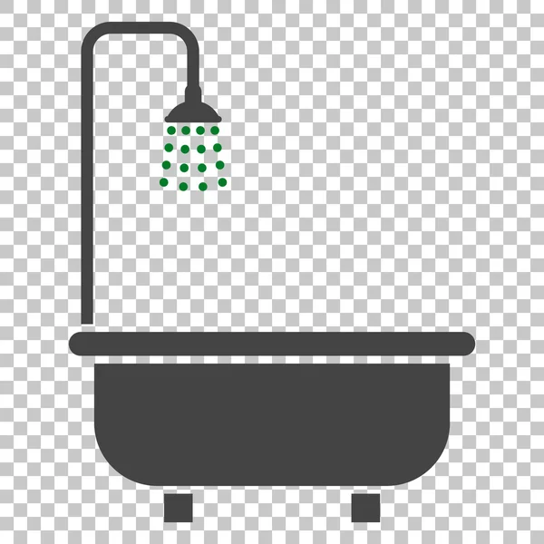 Icône vectorielle bain douche — Image vectorielle