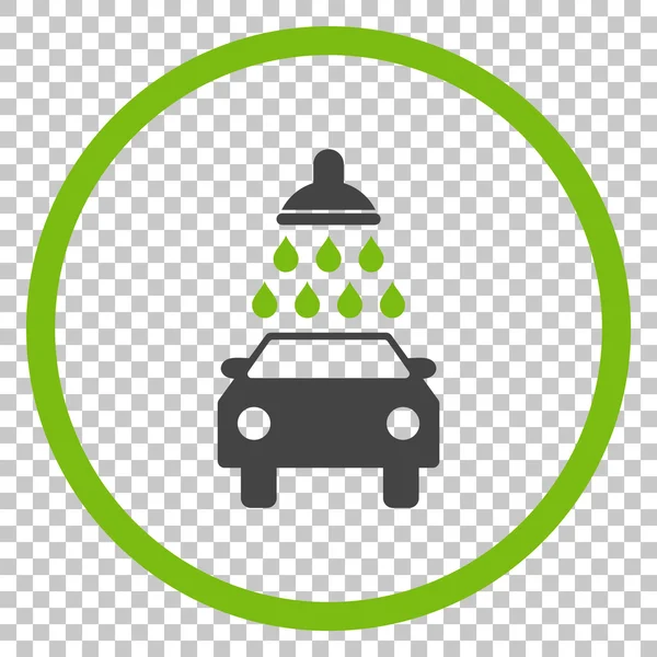 Icono de vector de lavado de coche — Archivo Imágenes Vectoriales
