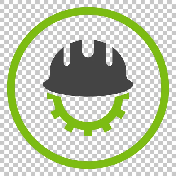 Utveckling Hardhat vektor symbol — Stock vektor