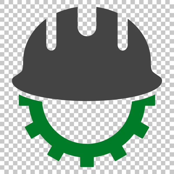 Desarrollo Hardhat Vector Icono — Vector de stock