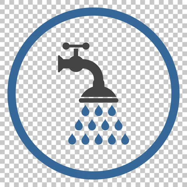 Vector de grifo de ducha icono — Archivo Imágenes Vectoriales