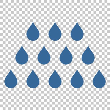 Damla vektör simgesi