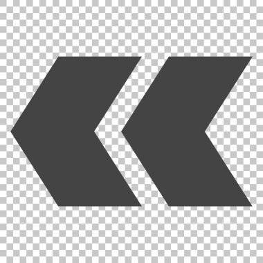 Shift Sol vektör simgesi