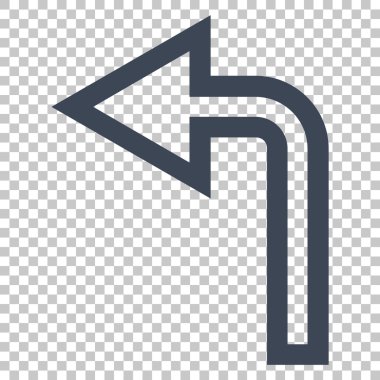 Sol vektör simge açmak