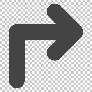 Doğru vektör simge açmak