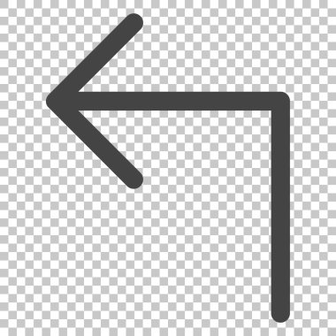 Sol vektör simge açmak