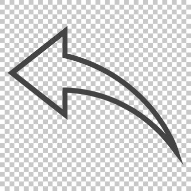 Vektör simgesi geri al