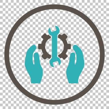 Servis vektör simgesini onar