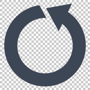 CCW vektör simge döndürmek