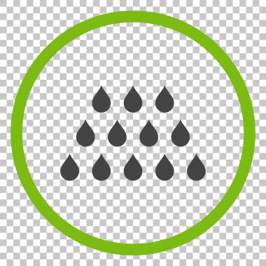 Damla vektör simgesi