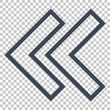 Shift Sol vektör simgesi