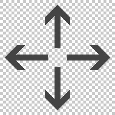 Oklar vektör simgesini genişletin