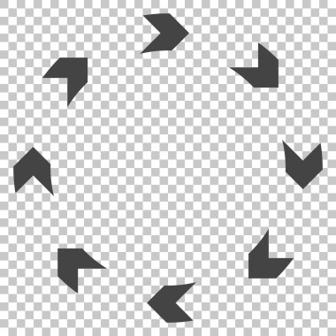 Dolaşım vektör simgesi