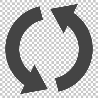 geri dönüşüm vektör simgesi