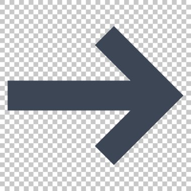 ok sağ vektör simgesi