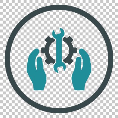 Servis vektör simgesini onar