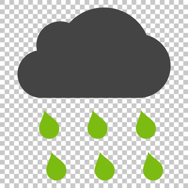 Regenwolken-Symbol — Stockvektor